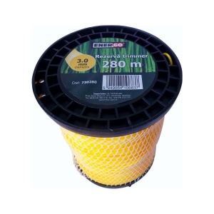 Rezerva trimmer NYL-TEH nylon D-3.0mm L-280m galbena profil-rotund