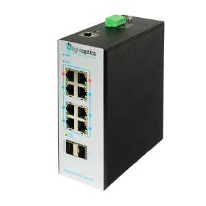 Switch Industrial Managed HiPoE - 8 Porturi Gigabit și 2 Sloturi SFP - Img 4