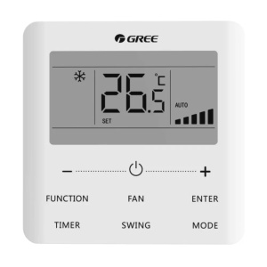 Telecomanda cu fir XE7A-24/HC pentru aparate de aer conditionat tip caseta, consola, plafon si podea Gree U-Match VI - Img 1