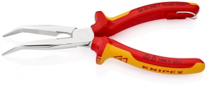 Cleste izolat cu cioc semirotund indoit 200mm - Img 2