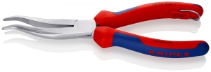 Cleste mecanici cu cioc semirotund indoit 200mm - Img 2