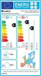 GREE PULSAR Inverter 9000 BTU-KIT INSTALARE inclus - Img 5