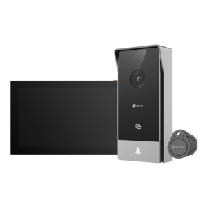 Kit video-interfon, monitor tactil 7 inch, 2 fire, camera 2MP, IR 5m, SDcard, Wi-Fi6 - Img 2