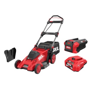 Masina de tuns iarba, SKIL 0180 AA Brushless, 40V, 49 cm, cu acumulator si incarcator