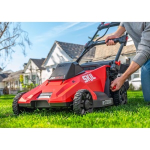 Masina de tuns iarba, SKIL 0180 AA Brushless, 40V, 49 cm, cu acumulator si incarcator - Img 3
