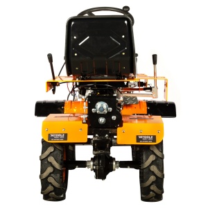 Mini tractor 17cp, 530cc, motor pe motorina 4T, 4X4, 4 viteze, pornire electrica, 2 cutii de viteze - Img 9