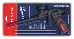 Pistol profesional S1 blister aplicare spumă poliuretanică