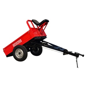 Remorca 600Kg net (700Kg brut) cu scaun pentru motosapa - Img 2