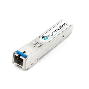 SFP BiDi 1000BASE-BX 1.25Gbps Tx1310nm/Rx1550nm SC SMF DDM 20km
