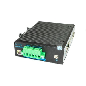 Switch industrial POE 2*10/100/1000Base-T RJ45, 1*1000M porturi fibră (SFP) - Img 2