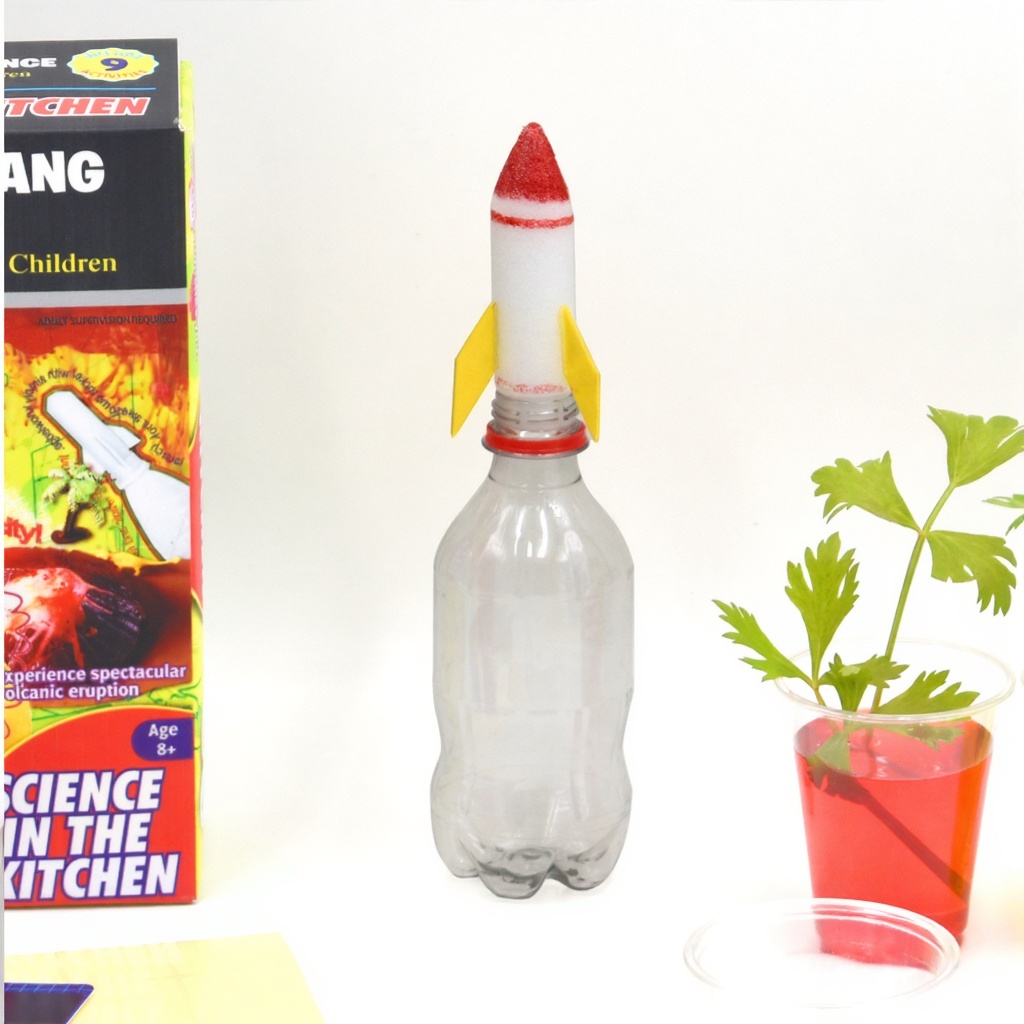 Joc educativ, BIG BANG SCIENCE, Kit laborator, 9 activități