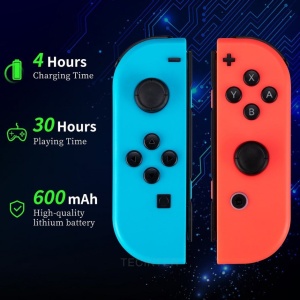 Controller JOYCON pentru Nintendo Switch Rosu-Albastru - Img 5