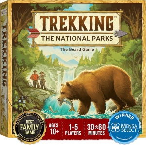 Joc de societate Trekking the National Parks lb. Engleza