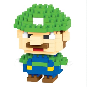 Set constructie 188 Piese Minifigurina Luigi