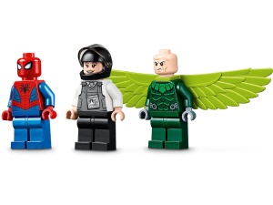 Set de construit Marvel Super Heroes - Vulture's Trucker Robbery 93 Piese - Img 4