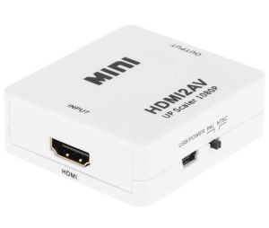 Adaptor convertor video, RCA/HDMI, Full HD, 1080p, 720p - Img 2