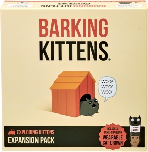 Extensie de Joc Barking Kittens pentru Exploding Kittens Lb. Engleza