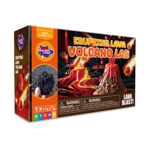 Joc educativ, BIG BANG SCIENCE, Construieste un Vulcan, plastic, 8 ani
