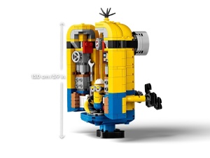 Set de construit Minions - Brick-built Minions and their Lair 876 Piese - Img 3