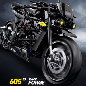 Set de construit Yamaha VMax 538 piese 1:8 - Img 2