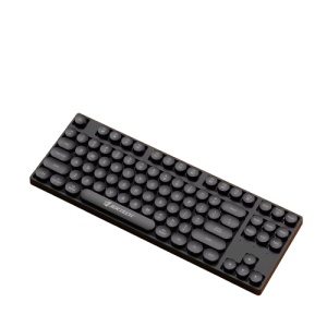 Tastatura Jertech 60%, Ergonomica, RGB, Negru, Gaming