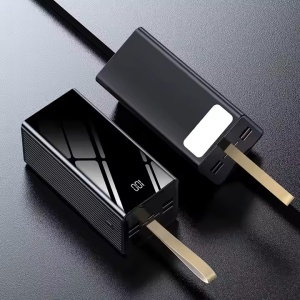 Baterie extena 50000mAh 22.5W Fast Charge cu 4 x USB, 2x USB-C, Micro USB - Img 2