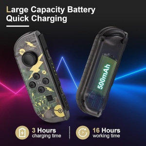 Controller JOYCON pentru Nintendo Switch Pikachu - Img 3