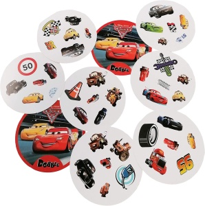 Joc de societate Dobble Cars 3 lb. Engleza - Img 3