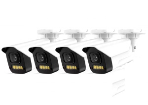 KIT SUPRAVEGHERE VIDEO CCTV 4 CAMERE + DVR, cablu 20m, Full HD 5MP - Img 2