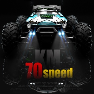 Masinuta cu telecomanda 1:16 RC 4X4, Waterproof, 70+ KM/H, Off-Road Truck - Img 6