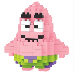 Set constructie 213 Piese Minifigurina Spongebob Patrick