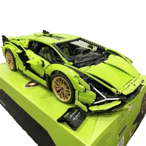 Set construit 1:8 Lamborghini Sian FKP 37 3696 Piese Super Sports - Img 2
