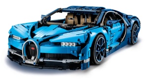 Set de blocuri de constructie Bugatti Chiron, 3599 piese