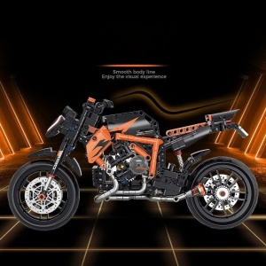 Set de construit KTM Duke 1290 piese 1:8 - Img 2