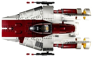 Set de construit Star Wars - A-Wing Starfighter 1673 Piese - Img 4