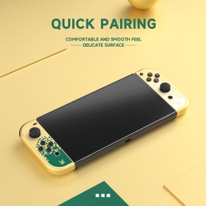 Controller JOYCON pentru Nintendo Switch Zelda Tears of the Kingdom Gold - Img 5