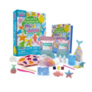 Joc educativ, BIG BANG , Fabrica de Sapun, 16 activitati, multicolor, 8 ani