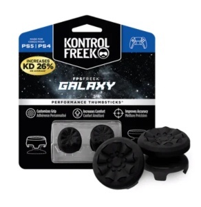 Set 2 Bucati Thumbgrip din Silicon Performance KontrolFreek GALAXY Negru PS5/PS4