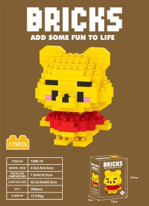 Set constructie 175 Piese Minifigurina Winnie the Pooh - Img 2
