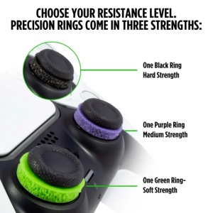 Set 2 Bucati Thumbgrip din Silicon Performance KontrolFreek Aimboost KIT PS5/PS4 - Img 4