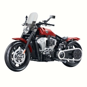 Set de construit Harley-Davidson Softail Slim 542 piese 1:8