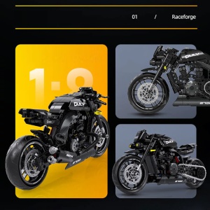 Set de construit Yamaha VMax 538 piese 1:8 - Img 3