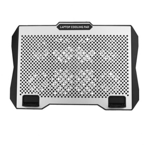 Cooler Laptop 1 Ventilatoar 140mm RGB LED Inaltime ajustabila, 2 porturi USB - Img 5