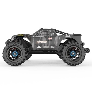 Masina RC cu telecomanda 1:10, 45 KM/H, 4WD, rezistent la apa, distanta 120m, Negru - Img 4