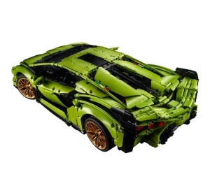 Set construit 1:8 Lamborghini Sian FKP 37 3696 Piese Super Sports - Img 5