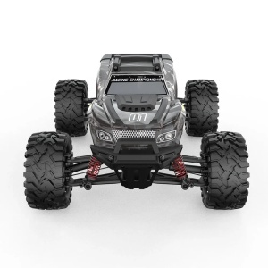 Masina RC cu telecomanda 1:10, 45 KM/H, 4WD, rezistent la apa, distanta 120m, Negru