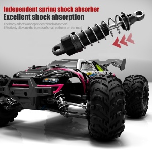 Masinuta cu telecomanda 1:16 RC 4X4, Waterproof, 70+ KM/H, Off-Road Truck - Img 4