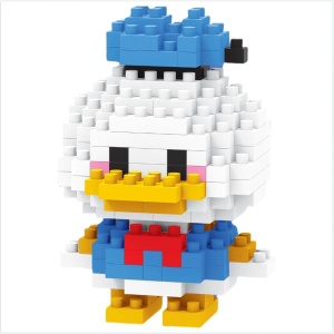 Set constructie 172 Piese Minifigurina Donald Duck
