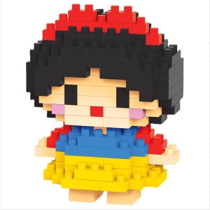 Set constructie 206 Piese Minifigurina Alba ca Zapada