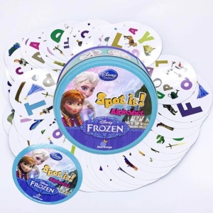 Joc de societate Dobble Frozen lb. Engleza - Img 2